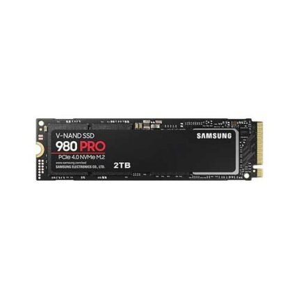 SAMSUNG 980 PRO 2TB PCIe NVMe Gen4 Internal Gaming SSD M.2 for PC & Console | MZ-V8P2T0BW