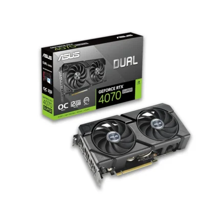 ASUS Dual GeForce RTX 4070 SUPER EVO OC 12GB GDDR6X Graphics Card, 90YV0KC0-M0NA00